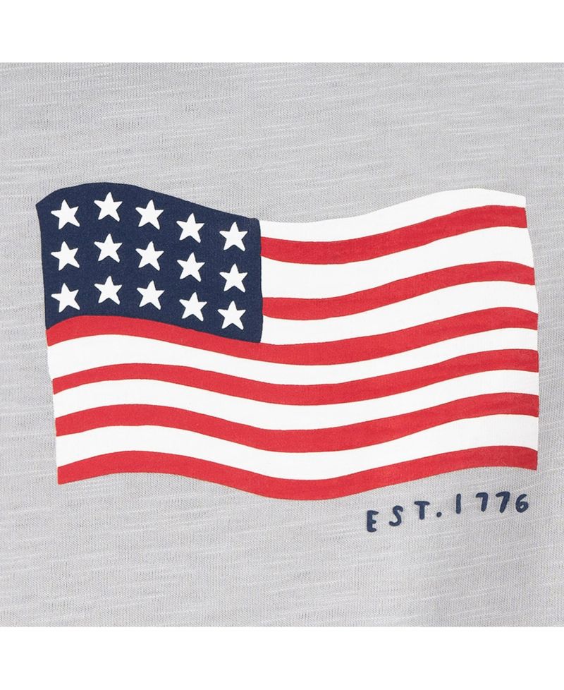 Baby Boys 3-Piece T-Shirts and Shorts, Stars and Stripes, 18 Months