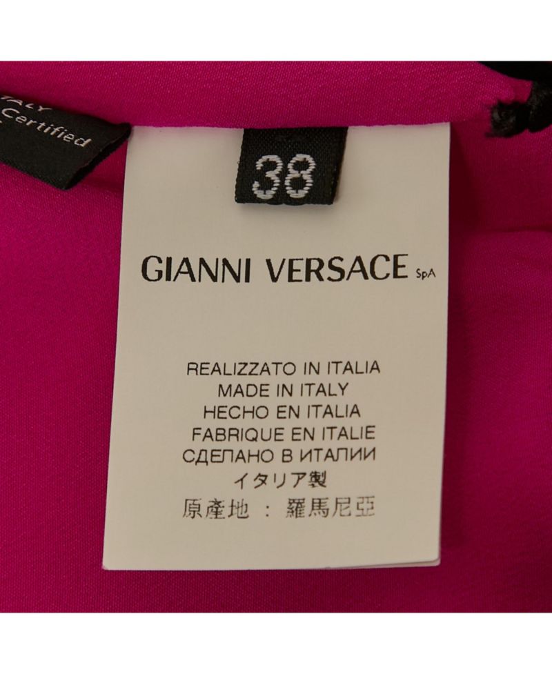 Women's Pink Silk Back Open Mini Dress