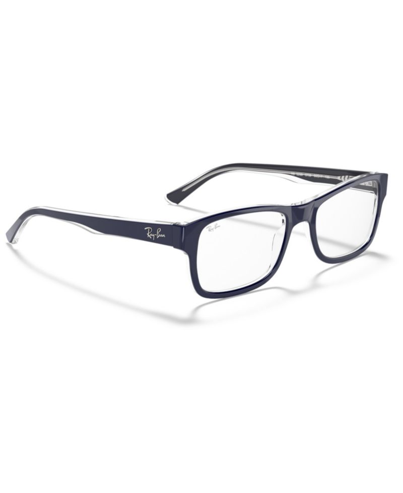 Unisex Square Plastic RB5268 Optics Eyeglasses