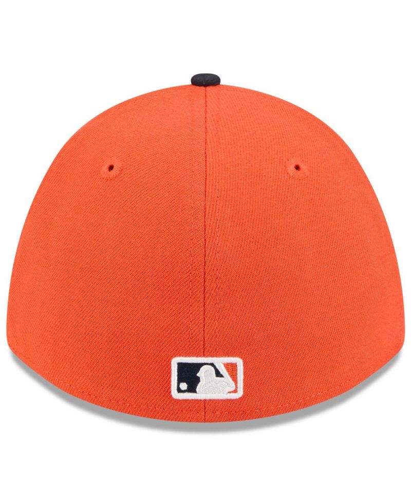 Men's Orange/Navy Houston Astros 2026 Spring Training M-Crown 39THIRTY Flex Hat