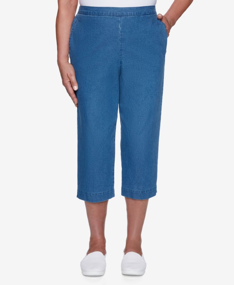 Women's Missy Classics Women's Casual Denim Capri