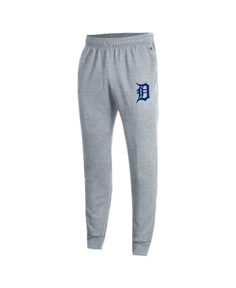 Men's Heather Gray Detroit Tigers Power Blend Joggers