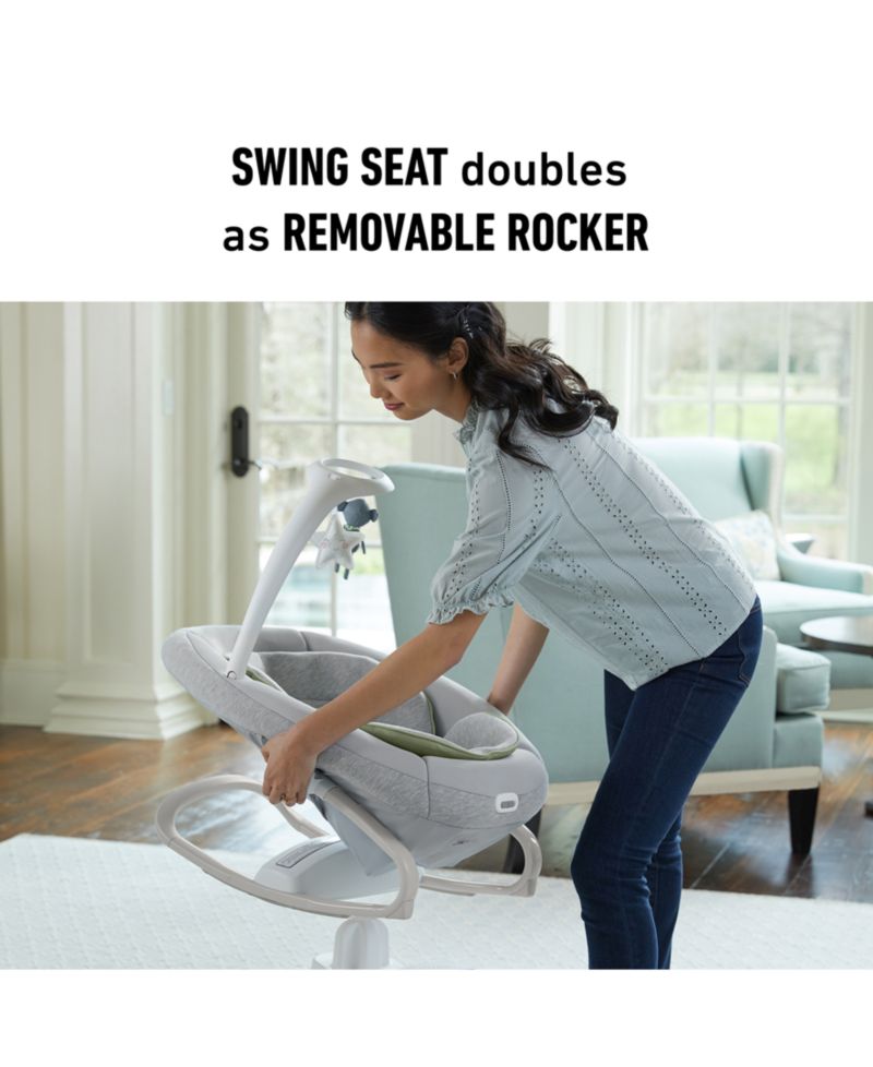 Soothe My Way Swing with Removable Rocker