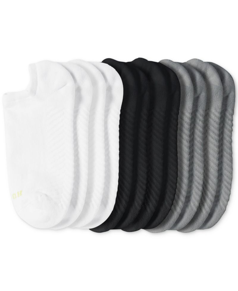 Women's Massaging No Show 6 Pack Socks