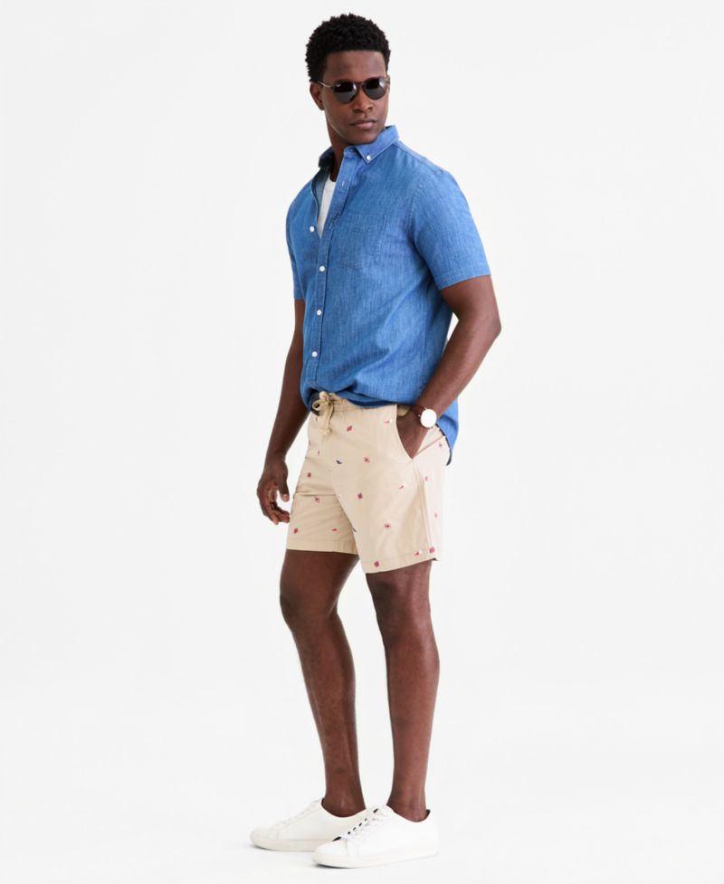 Men's Cotton 9" Pull-On Shorts