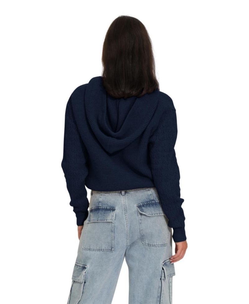 On the Run Knitted Hoodie