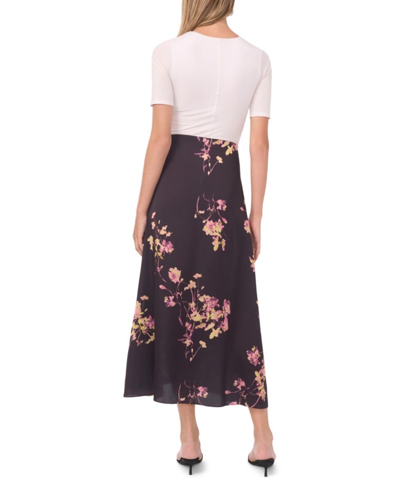 Women's A-Line Midi Slip Skirt