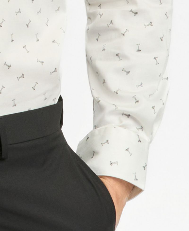 Men's Slim-Fit Martini Dress Shirt