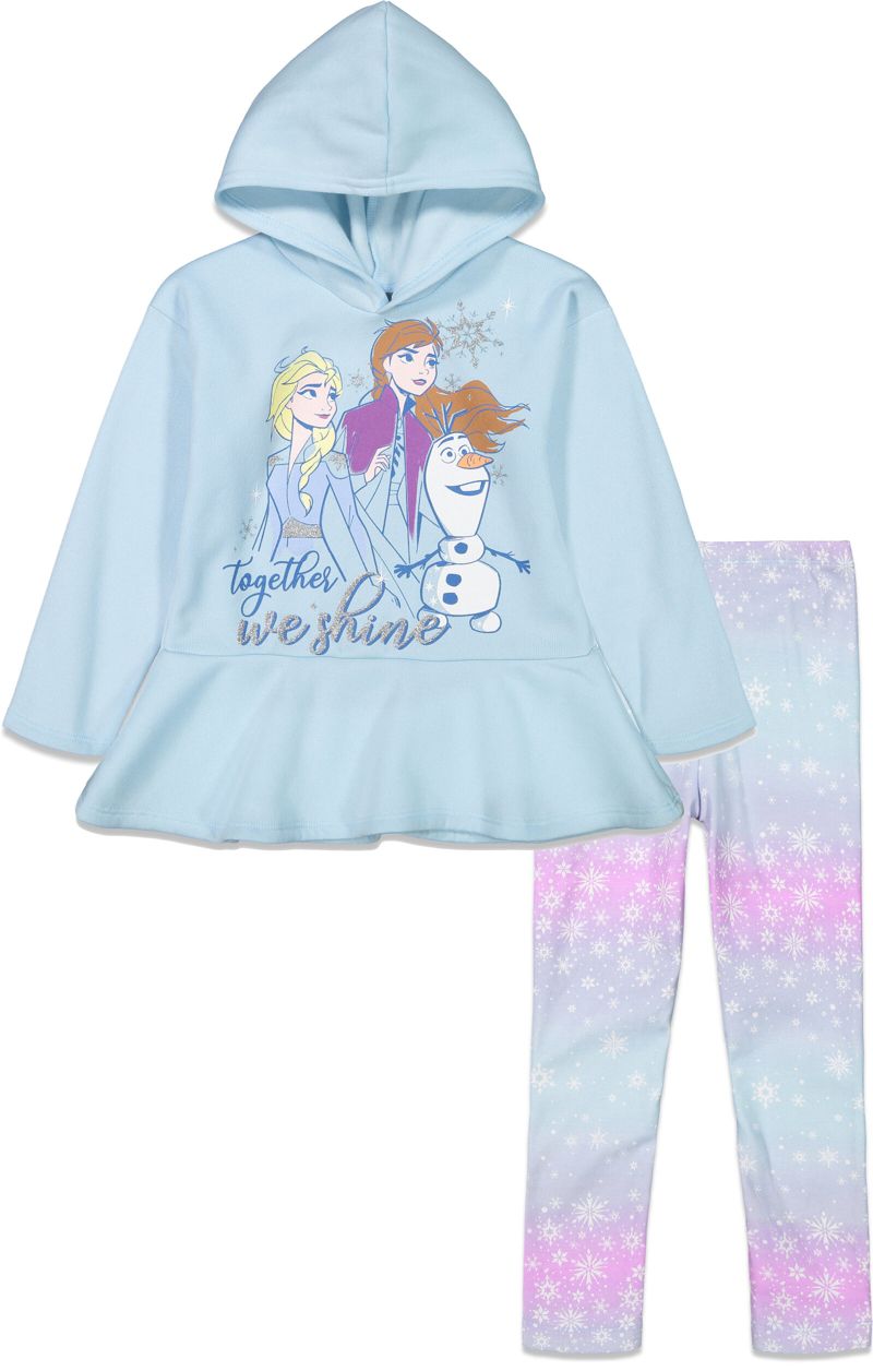 Girls' 2-Piece Hoodie and Pants Set
