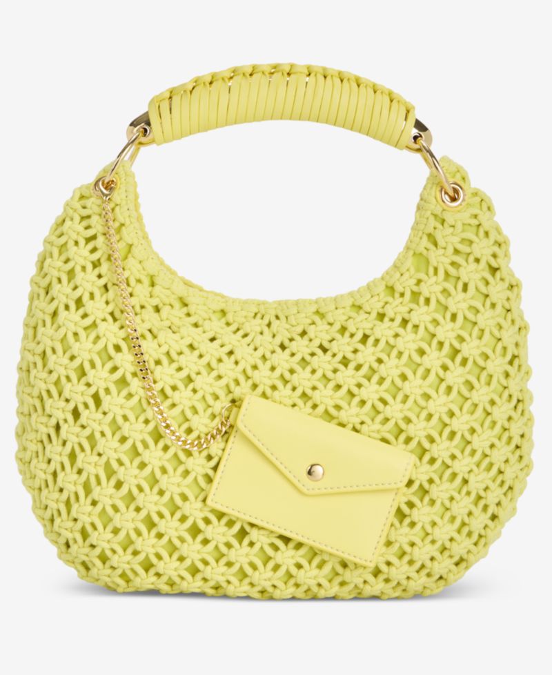 Eedenn Crochet Hobo Handbag with Small Wallet