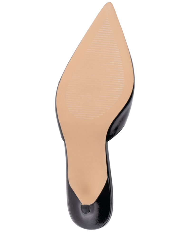 Womens Simone Kitten Heel Mule Pumps