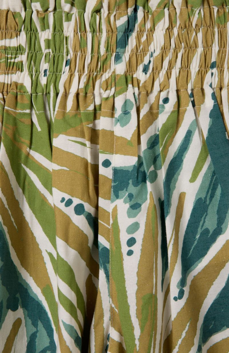 Women's Printed Midi Wide Leg Culottes