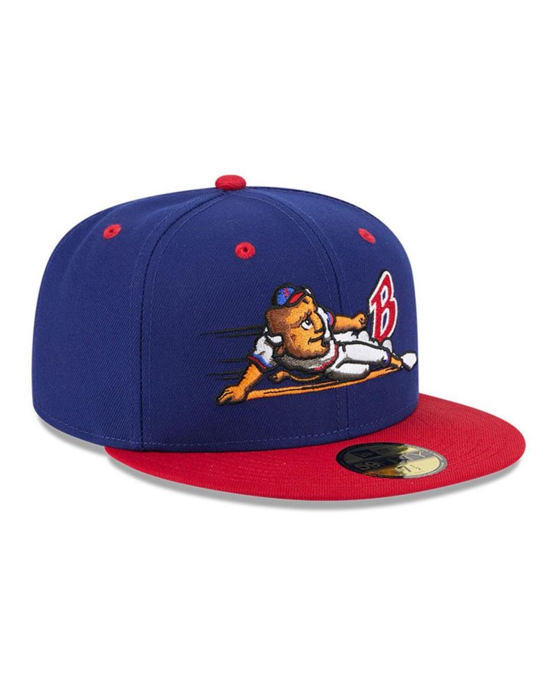 Men's Dark Blue Buffalo Bisons Theme Nights 59FIFTY Fitted Hat