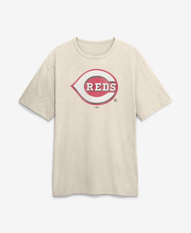 Men's Cream Cincinnati Reds Stadium Slub T-Shirt