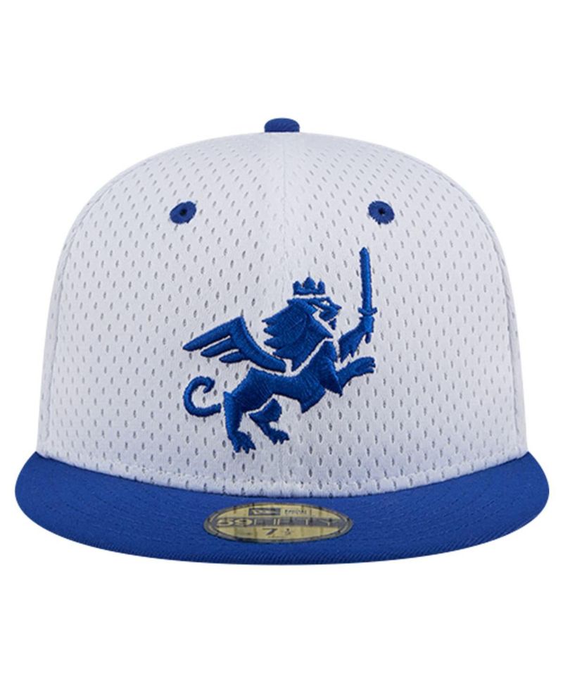 Men's Gray FC Cincinnati Throwback Mesh 59FIFTY Fitted Hat