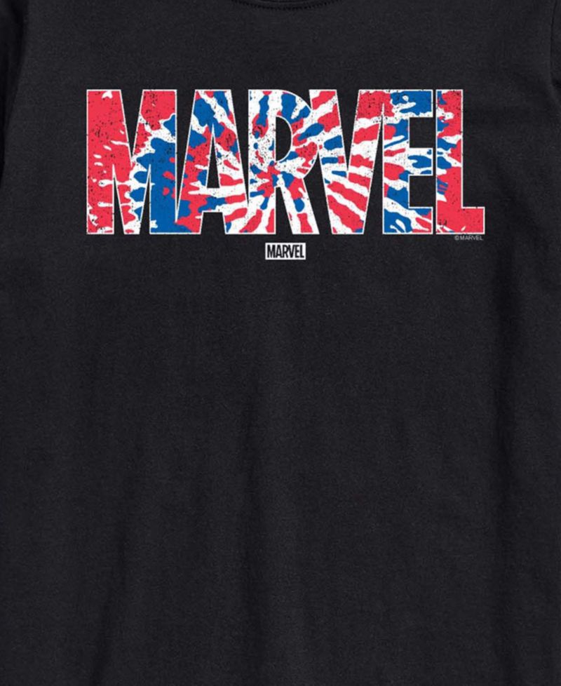 Men's Marvel Tie Dye Short-Sleeve Graphic T-Shirt