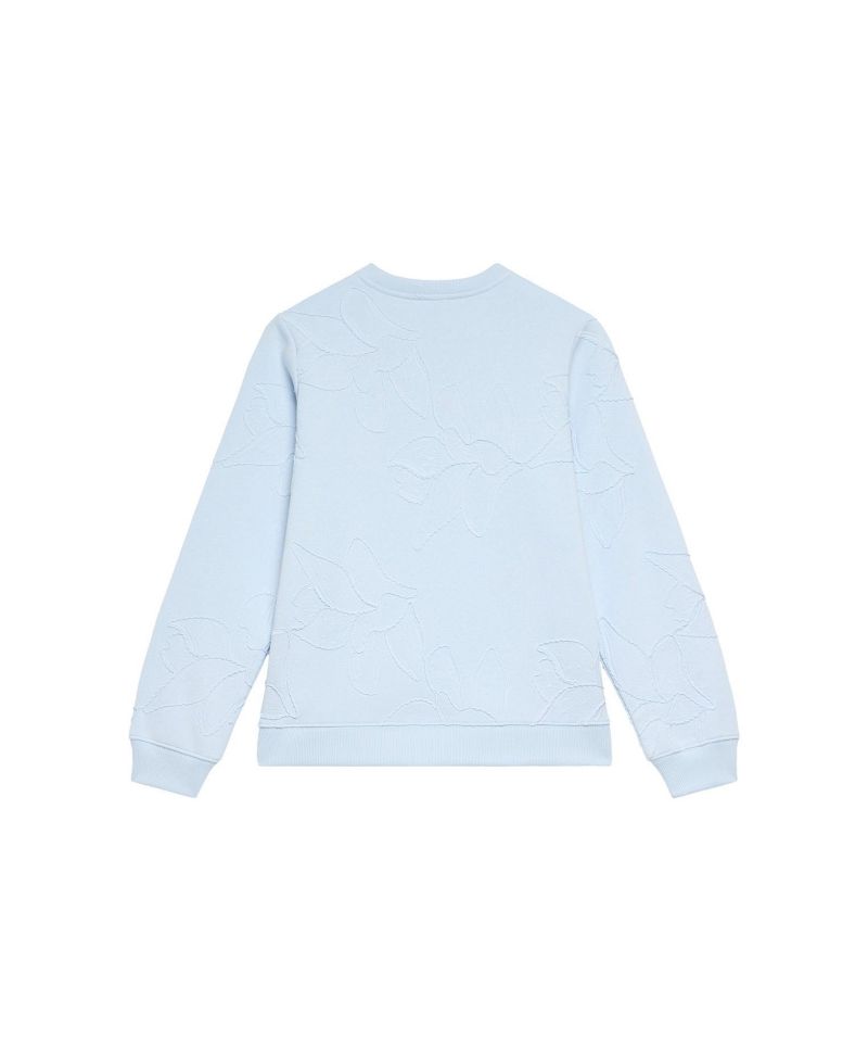 Women's Embroidered Crewneck Sweatshirt