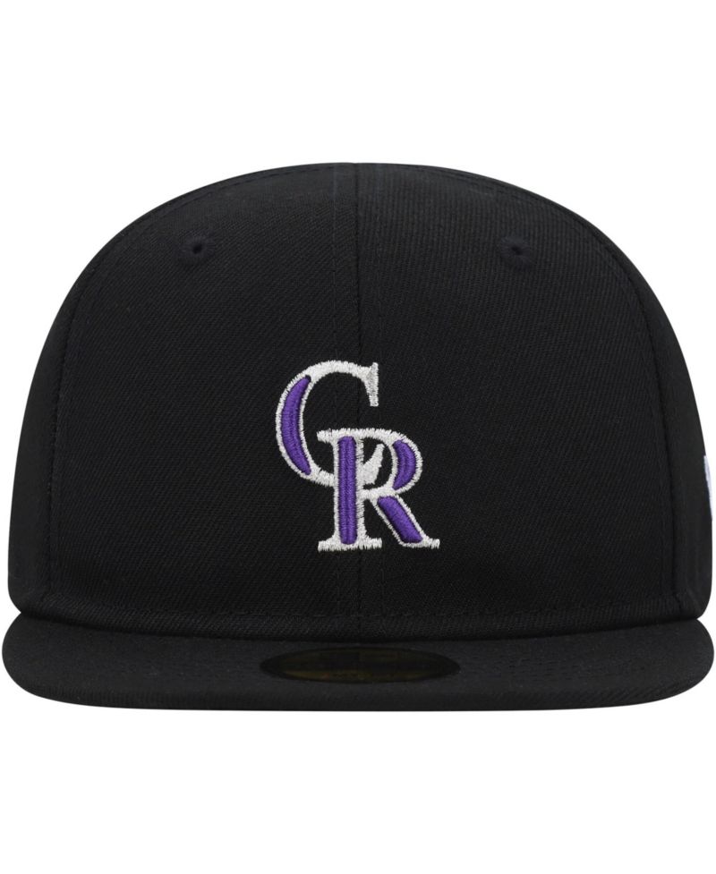Baby Boys and Girls Black Colorado Rockies My First 59FIFTY Fitted Hat