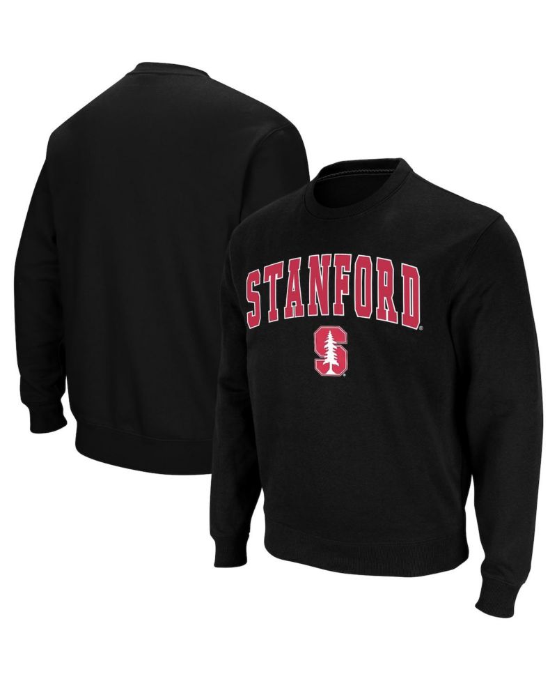 Men's Stanford Cardinal Arch & Logo Crew Neck Sweatshirt