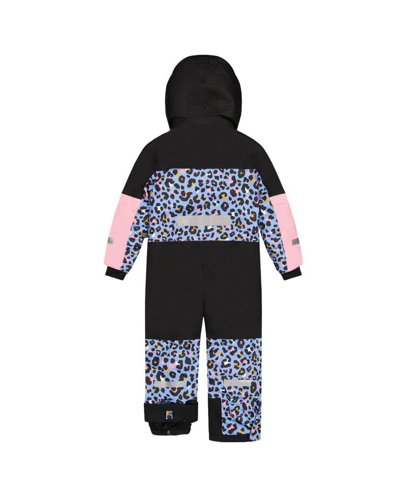 Little and Big Girl ( size 6 to 16 ) One Piece Teknik Leopard Print