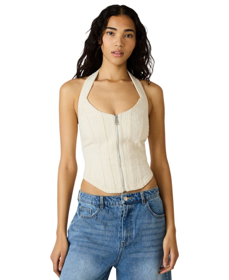 Women's Natasha Corset Halter Neck Top