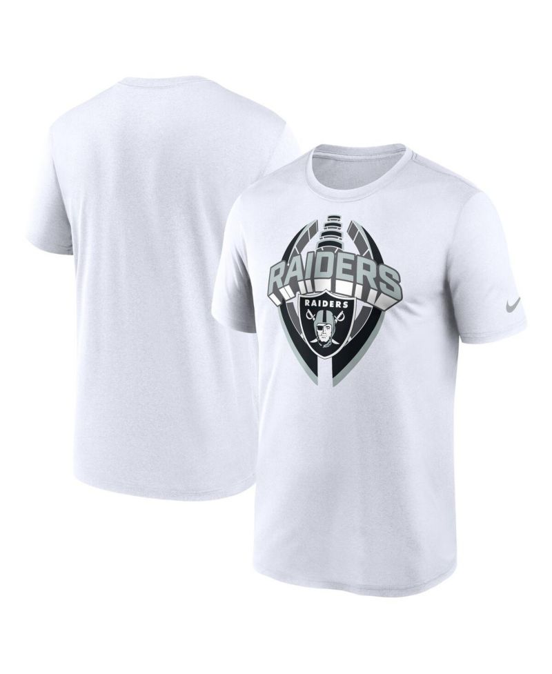 Men's White Las Vegas Raiders Legend Icon Performance T-Shirt