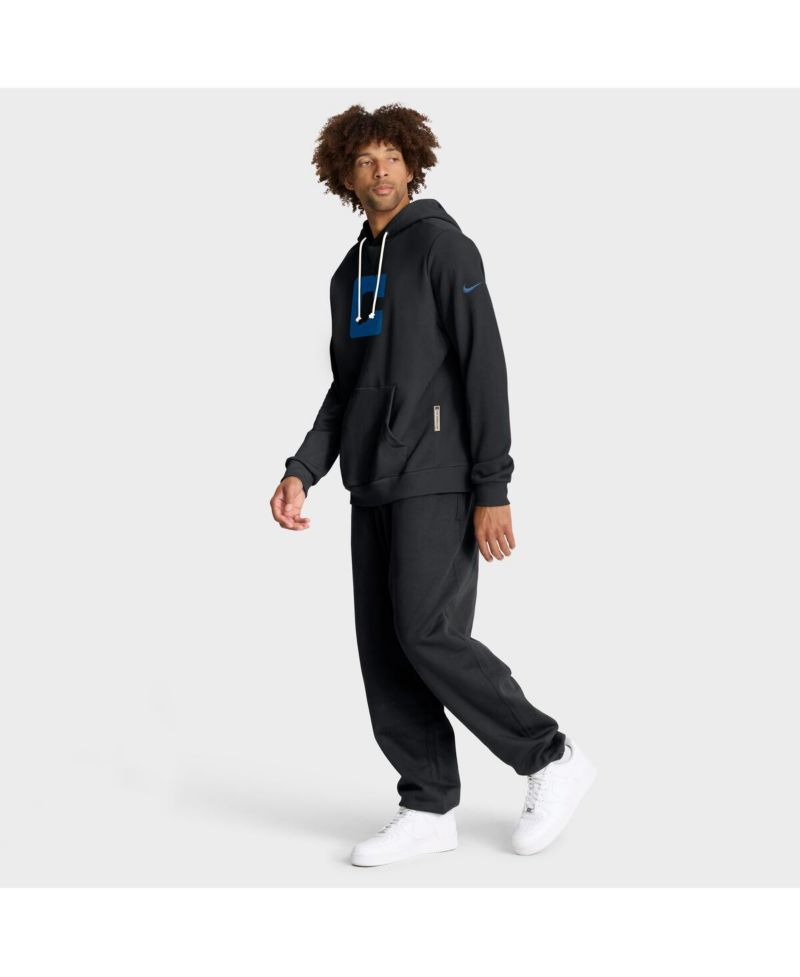 Men's Black Indianapolis Colts Sideline Alt 2 Tight Coverage Performance Pullover Hoodie