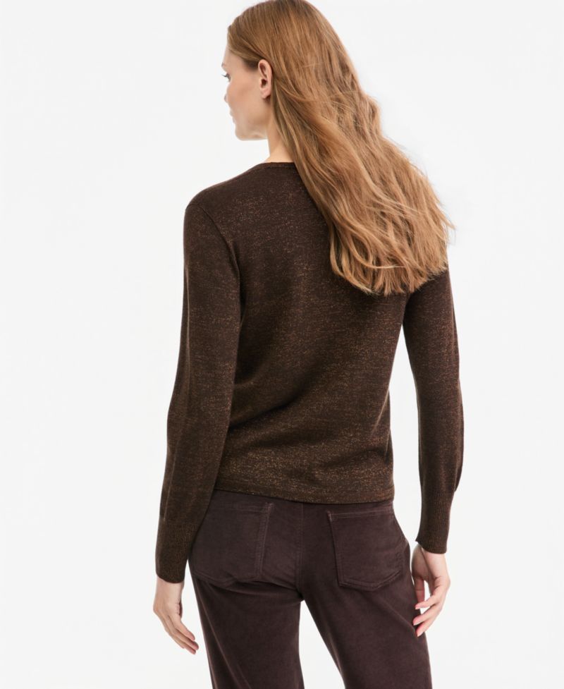 Women's Vinny V-Neck Lightweight Loose Sweater