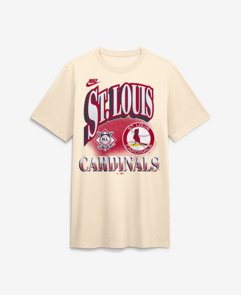 Men's Natural St. Louis Cardinals Vintage Tri-Blend T-Shirt