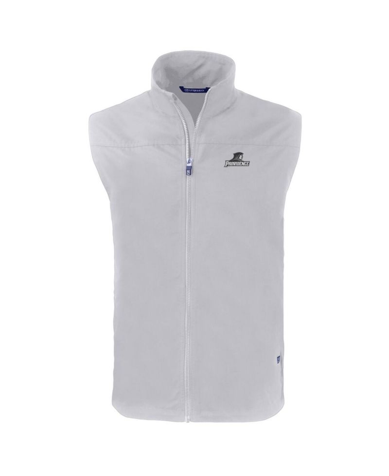 Men's Gray Providence Friars Charter Eco Full-Zip Vest