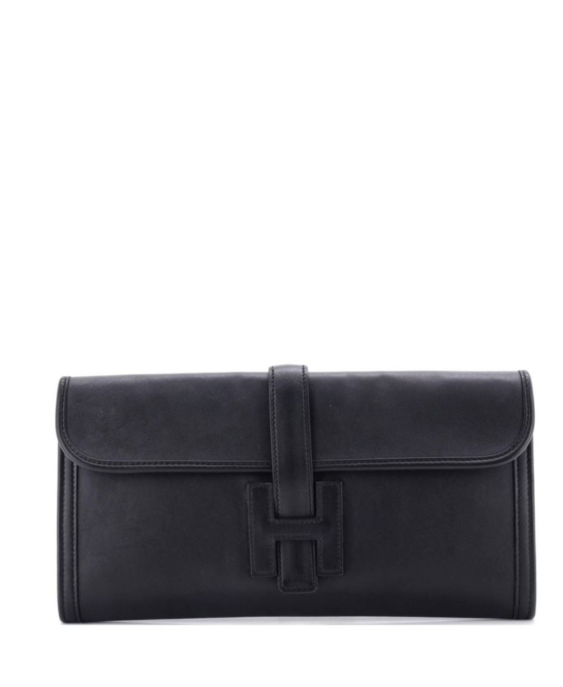 Pre-Owned Hermes 29 Jige Elan Clutch Swift