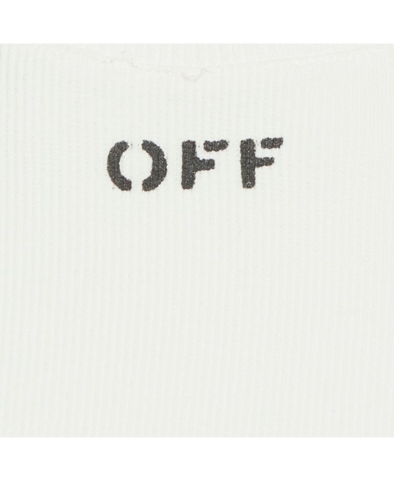 Women's Logo Rib Knit Crop Top