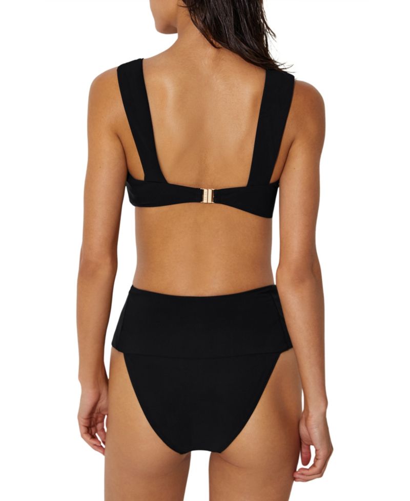 Women's Alba High-Waisted High-Leg Bikini Bottoms