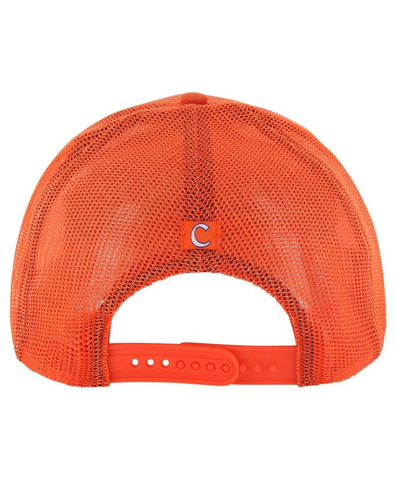 Men's Orange Clemson Tigers Garner Trucker Adjustable Hat