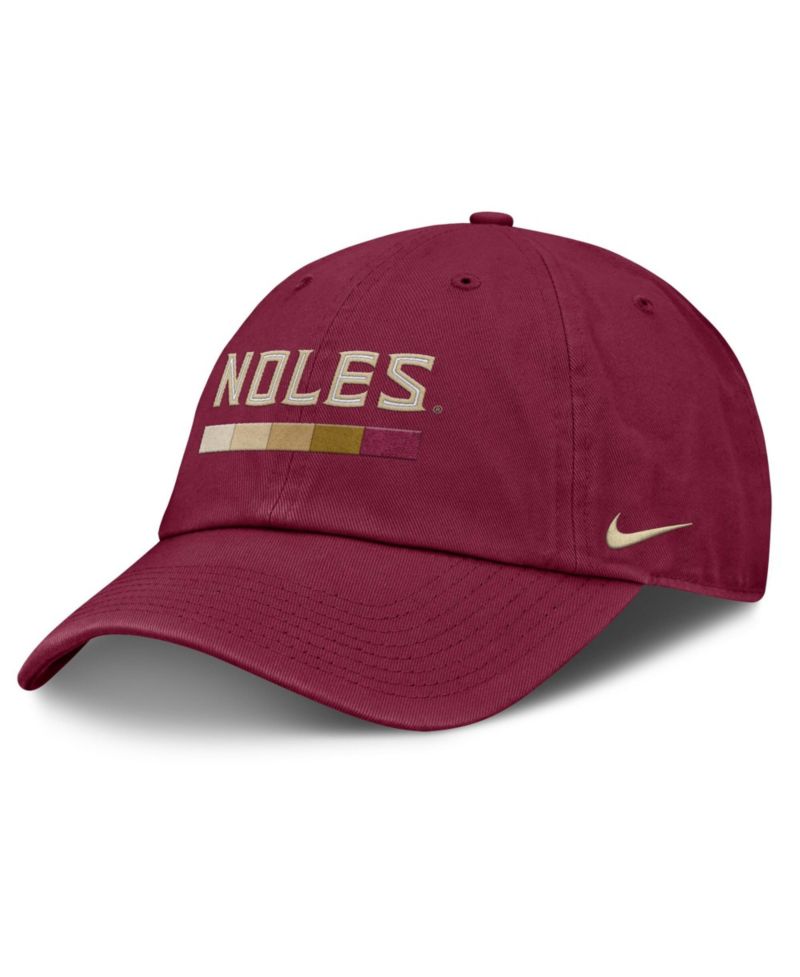 Men's Garnet Florida State Seminoles Club Campus Adjustable Hat