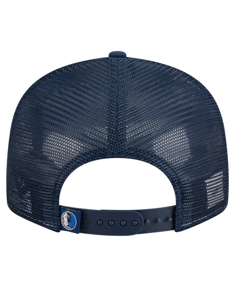 Men's Blue/Navy Dallas Mavericks Outdoor Split Panel 9FIFTY Snapback Hat