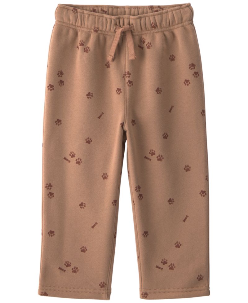 Baby Boys' My Best Buddy Dog Fleece Sweatshirt and Pants, 2-Piece Set