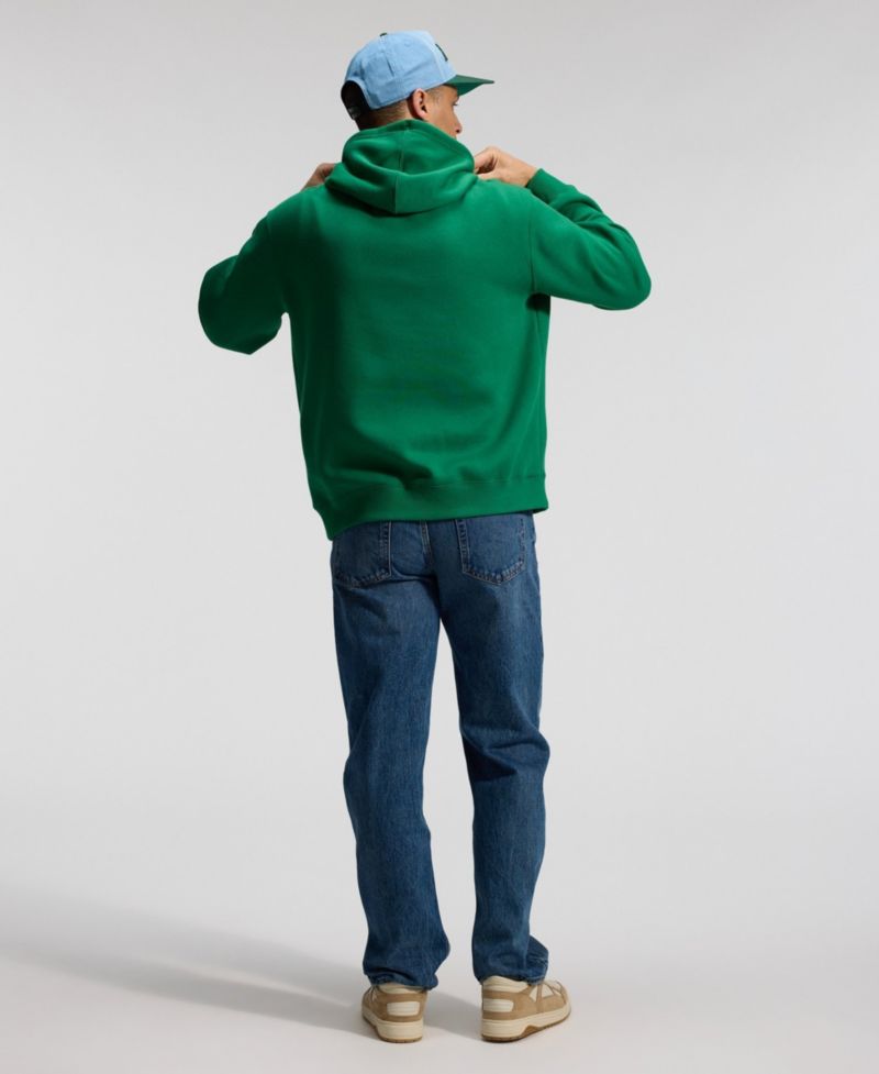 Men's Kelly Green Oakland Athletics Cooperstown Collection Heritage Hoodie