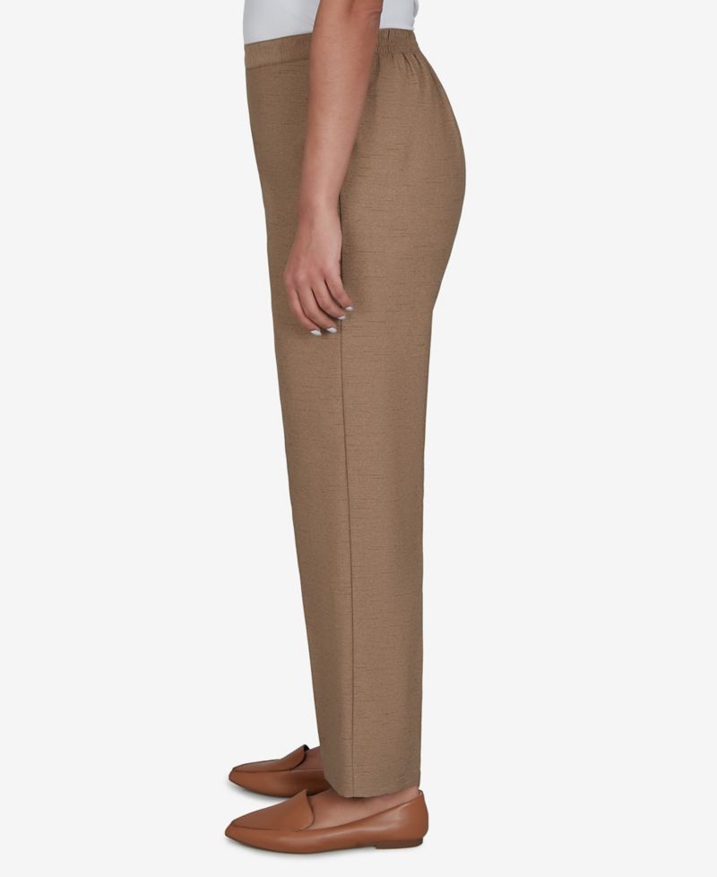 Petite Union Square Pull-On Straight Leg Pants
