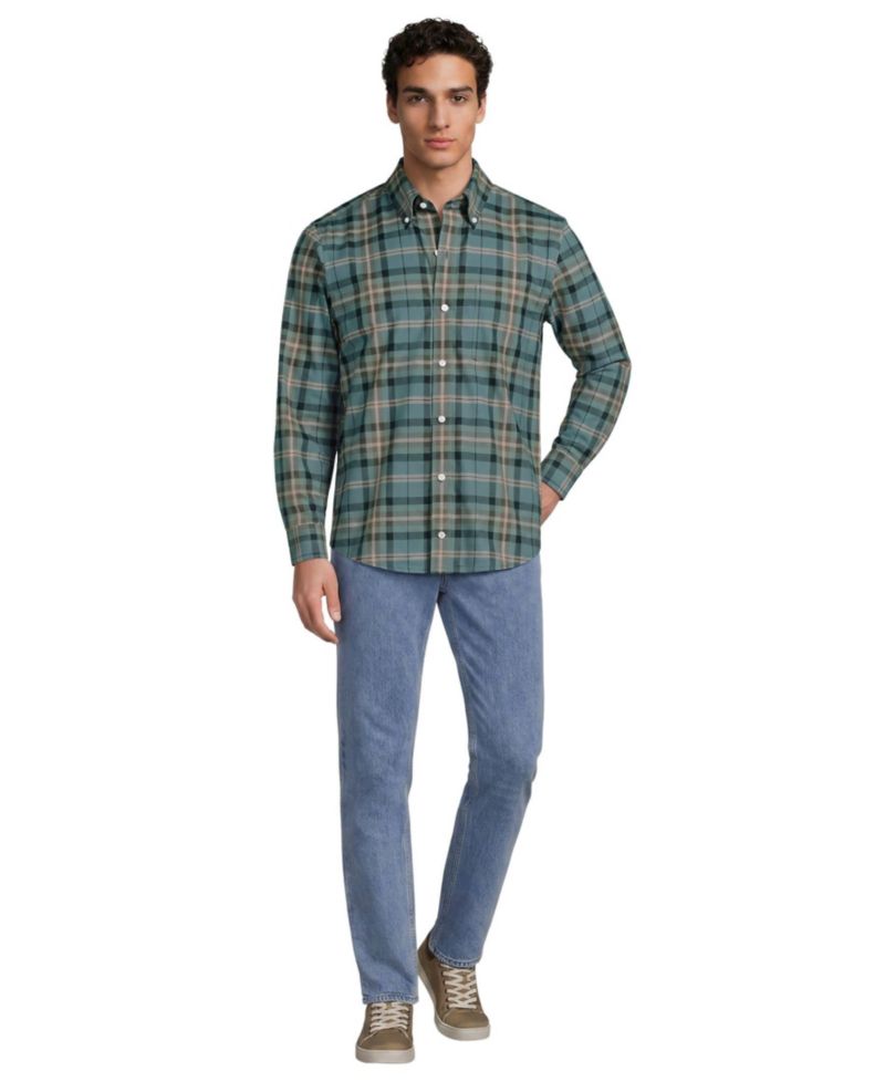 Men's Traditional Fit No Iron Twill Shirt
