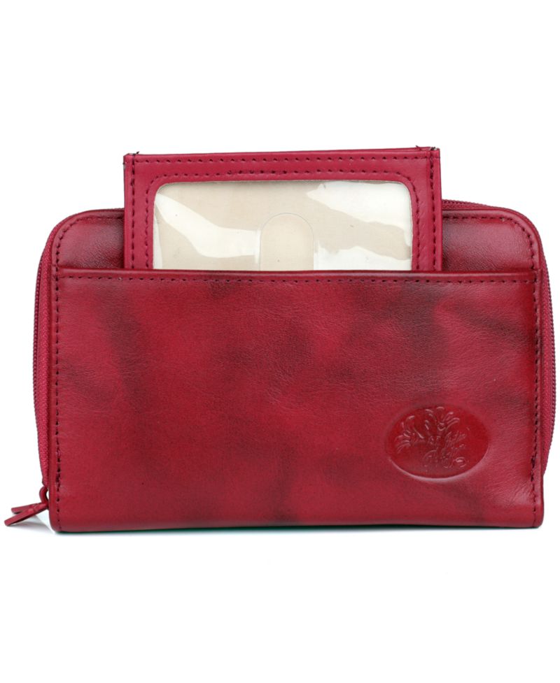 Women's Heiress Double Zip Organizer Wallet