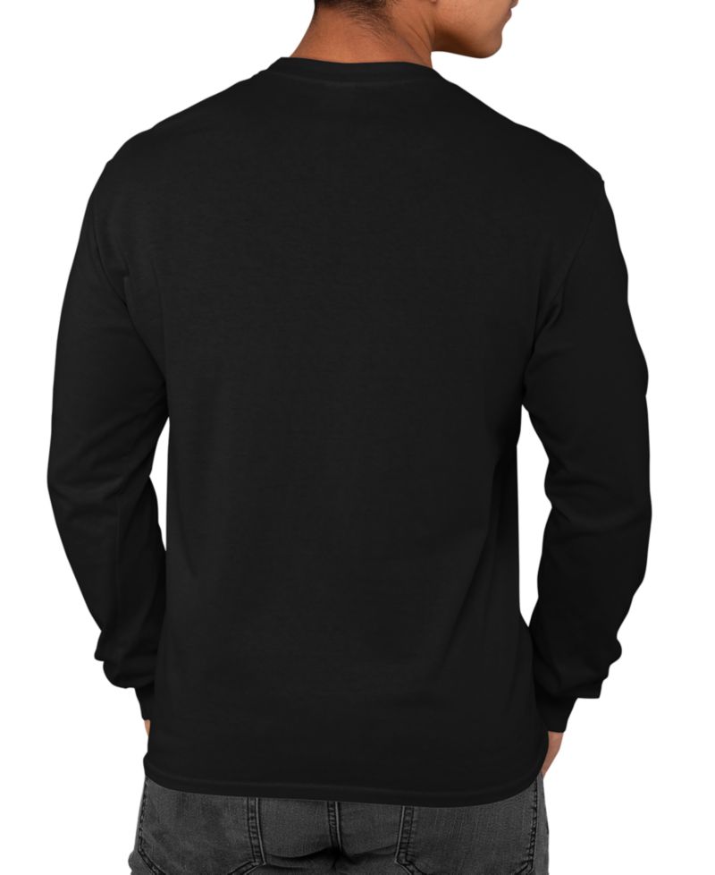 Men's Thanksgiving Turkey Word Art Long-Sleeve T-Shirt