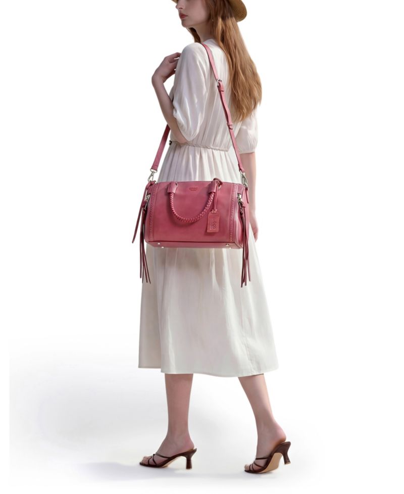 Lily Small Leather Satchel Bag