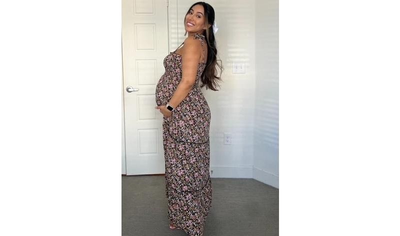 Women's Multi-Color Floral Sleeveless Tiered Maxi Dress