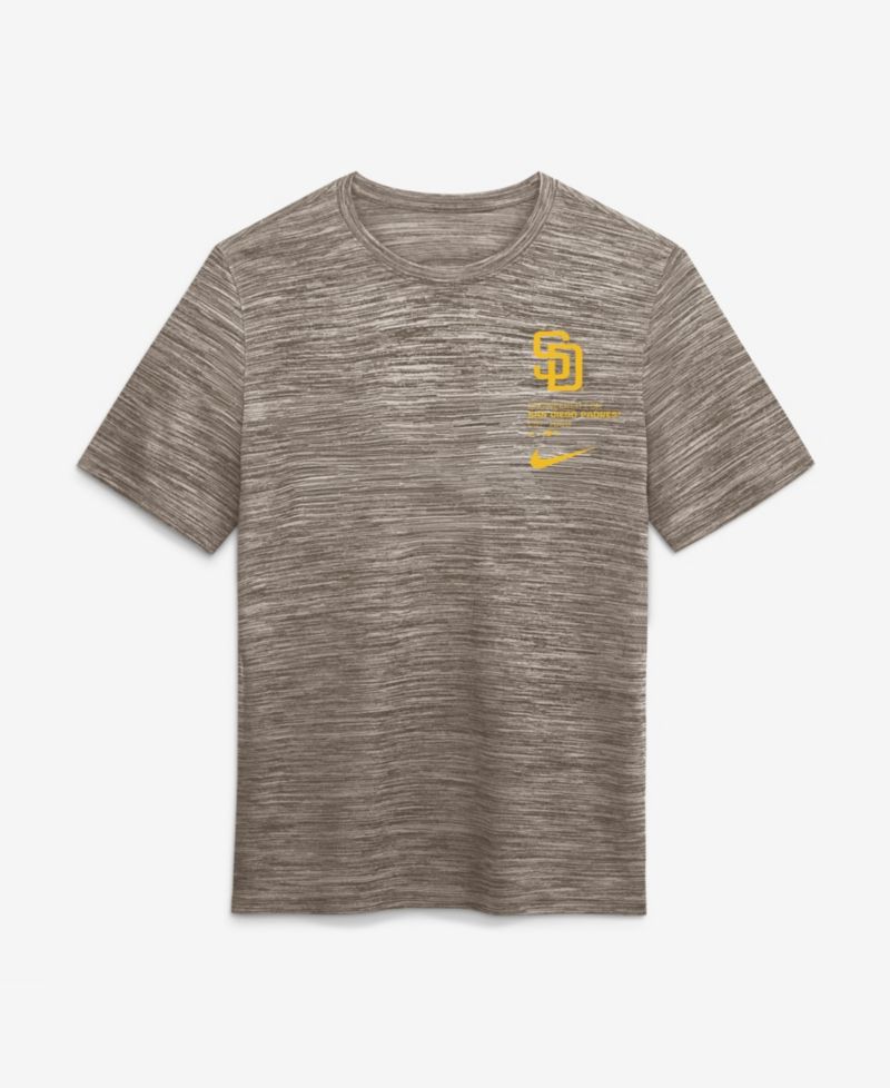 Men's Brown San Diego Padres Velocity Dri-FIT T-Shirt