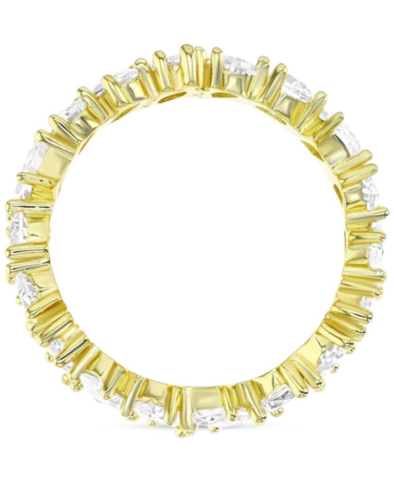 Cubic Zirconia Multi-Cut All-Around Eternity Band