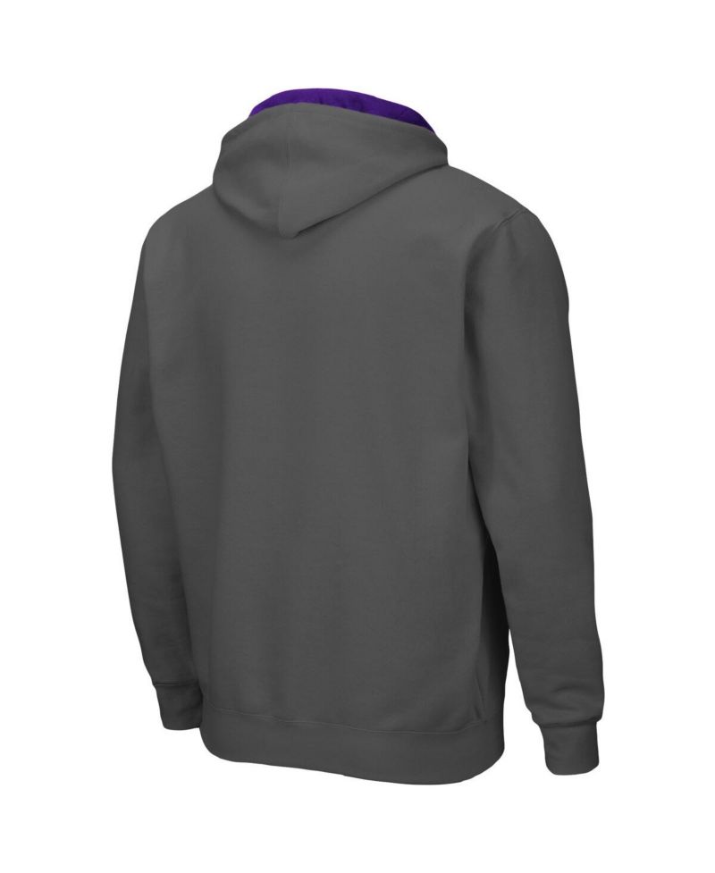 Men's LSU Tigers Arch Logo 3.0 Full-Zip Hoodie