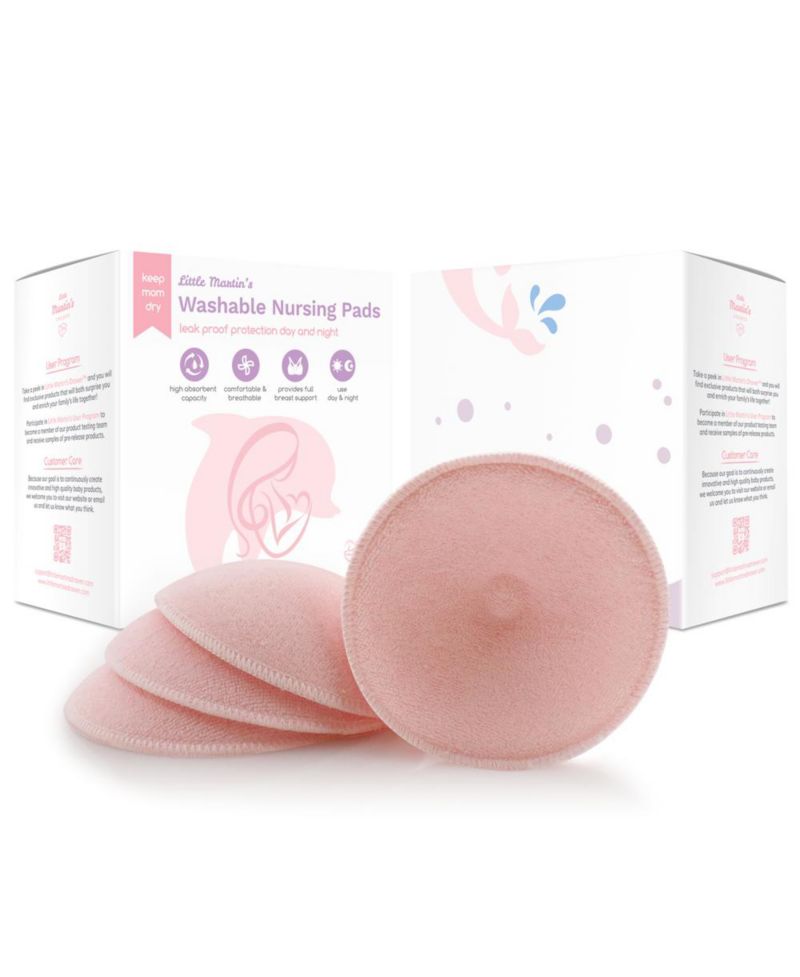 Little Martin's Washable Nursing Pads - 4 Counts