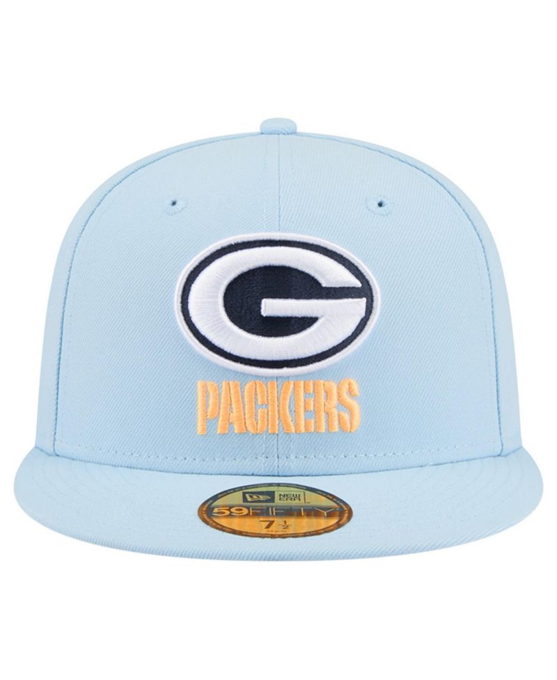 Men's Coastal Blue Green Bay Packers 59FIFTY Fitted Hat