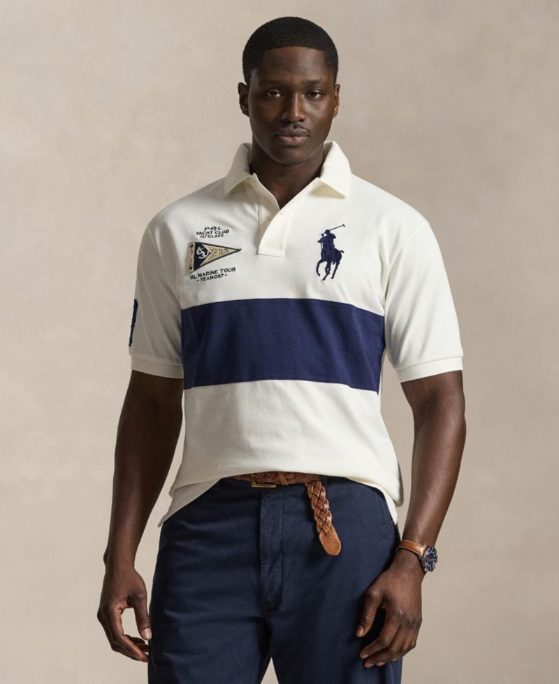 Men's Big & Tall Classic-Fit Mesh Polo Shirt